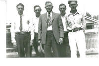 canfields[1].jpg - James Monroe Canfield and his sons taken in the 1930's.